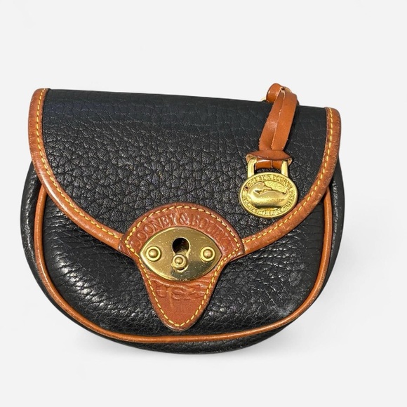 Dooney & Bourke Handbags - Dooney & Bourke Black and Brown Mini Bag